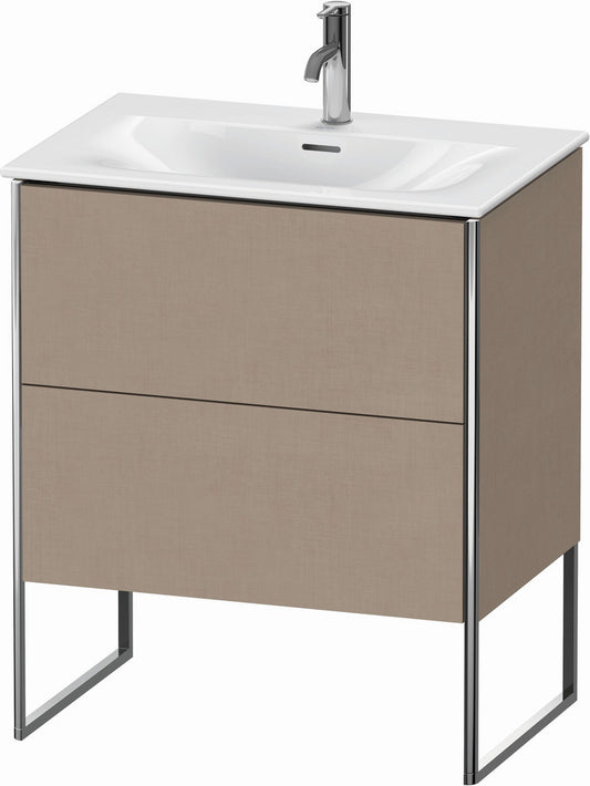 Duravit XSquare 28" Linen Two Drawer Floorstanding Vanity Unit (XS452307575)