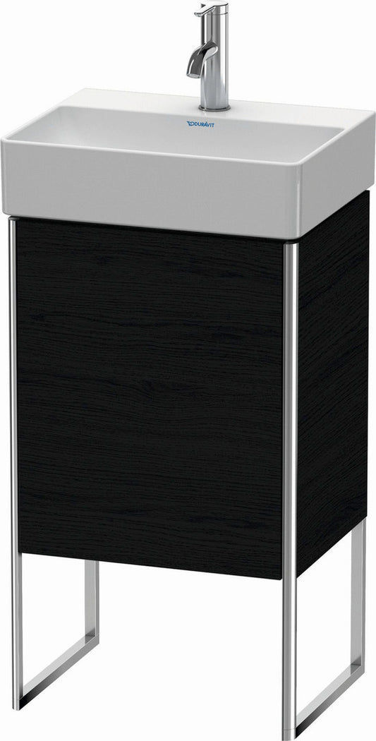 Duravit XSquare 17" Oak Black One Door Floorstanding Vanity Unit (XS4441L1616)