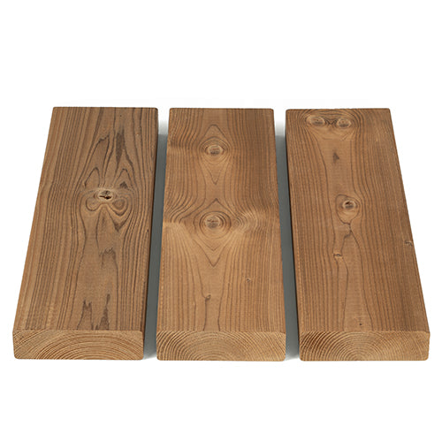 PROSAUNAS Thermo-Spruce 2x4 5' Thermally-Modified Smooth 4 Sides Eased Edges SHP Sauna Bench Material