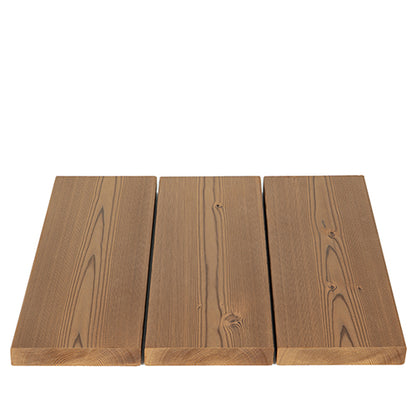 PROSAUNAS Thermo-Spruce 2x6 4' Thermally-Modified Smooth 4 Sides Eased Edges SHP Sauna Bench Material
