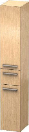 Duravit X-Large 69" x 14" x 12" Brushed Oak Finish Tall Cabinet (XL1128R1212)