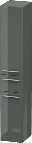 Duravit X-Large 69" x 14" x 12" Dolomite Gray Finish Tall Cabinet (XL1128L3838)