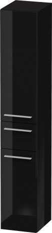 Duravit X-Large 69" x 14" x 12" Black Finish Tall Cabinet (XL1128R4040)