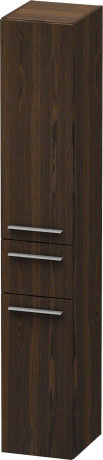 Duravit X-Large 69" x 14" x 12" Walnut Brushed Finish Tall Cabinet (XL1128L6969)