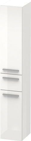 Duravit X-Large 69" x 14" x 12" White Finish Tall Cabinet (XL1128R8585)