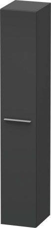 Duravit X-Large 69" x 14" x 12" Graphite Finish Tall Cabinet (XL1135L4949)