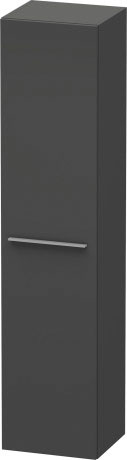 Duravit X-Large 69" x 14" x 16" Graphite Finish Tall Cabinet (XL1136L4949)