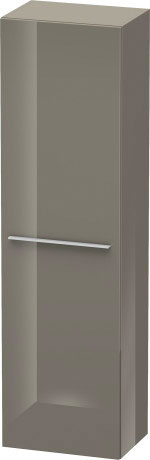 Duravit X-Large 69" x 20" x 14" Flannel Gray Finish Tall Cabinet (XL1137L8989)