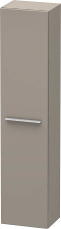 Duravit X-Large 52" x 9" x 12" Basalt Finish Semi-Tall Cabinet (XL1150R4343)