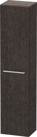 Duravit X-Large 52" x 9" x 12" Dark Brushed Oak Finish Semi-Tall Cabinet (XL1150L7272)