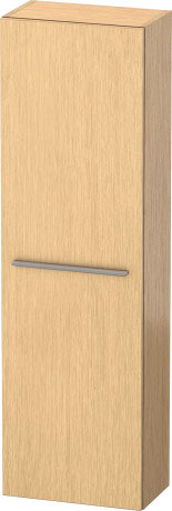 Duravit X-Large 52" x 9" x 16" Brushed Oak Finish Semi-Tall Cabinet (XL1152L1212)