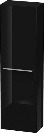 Duravit X-Large 52" x 9" x 16" Black Finish Semi-Tall Cabinet (XL1152L4040)