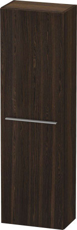 Duravit X-Large 52" x 9" x 16" Walnut Brushed Finish Semi-Tall Cabinet (XL1152L6969)