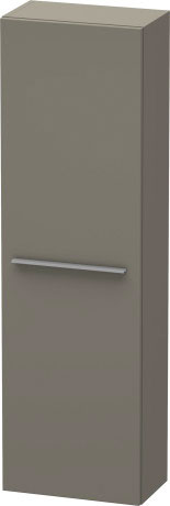 Duravit X-Large 52" x 16" x 9" Flannel Gray Finish Semi-Tall Cabinet (XL1152R9090)