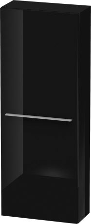 Duravit X-Large 52" x 20" x 9" Black Finish Semi-Tall Cabinet (XL1154R4040)