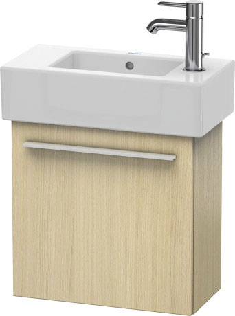 Duravit X-Large 18" x 17" x 9" Mediterranean Oak Finish One Door Wall-Mounted Vanity Unit (XL6208R7171)