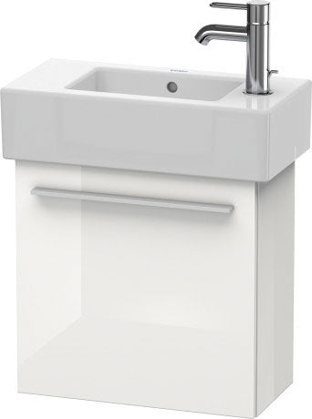 Duravit X-Large 18" x 17" x 9" White Finish One Door Wall-Mounted Vanity Unit (XL6208L8585)
