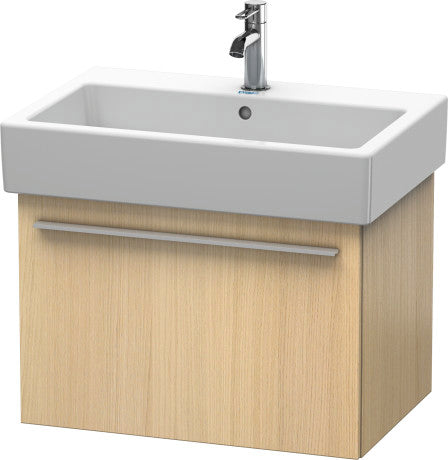 Duravit X-Large 26" x 18" x 17" Mediterranean Oak Finish Wall-Mounted Vanity Unit (XL604207171)