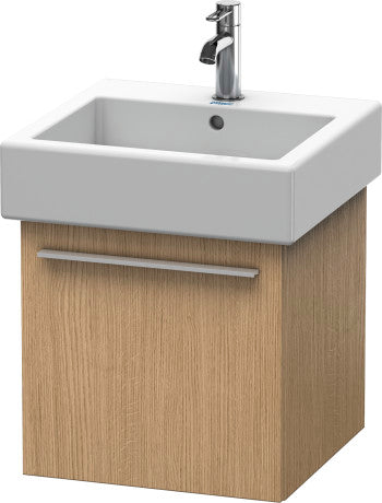 Duravit X-Large 18" x 18" x 17" European Oak Finish Wall-Mounted Vanity Unit (XL604305252)