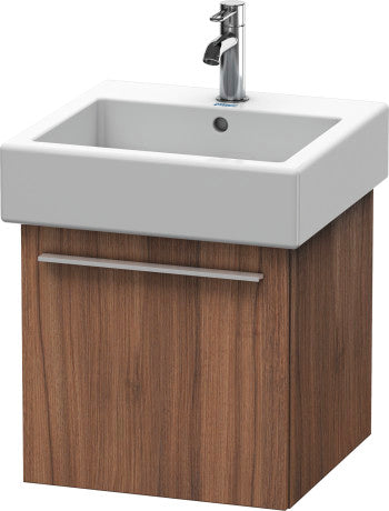 Duravit X-Large 18" x 18" x 17" Walnut Finish Wall-Mounted Vanity Unit (XL604307979)