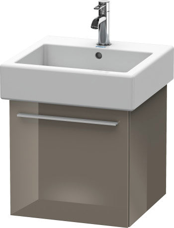 Duravit X-Large 18" x 18" x 17" Flannel Gray Finish Wall-Mounted Vanity Unit (XL604308989)