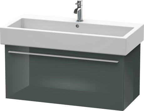 Duravit X-Large 30" x 18" x 17" Dolomite Gray Finish Wall-Mounted Vanity Unit (XL604503838)