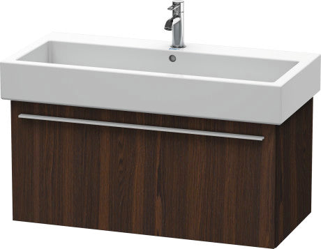 Duravit X-Large 30" x 18" x 17" Walnut Brushed Finish Wall-Mounted Vanity Unit (XL604506969)