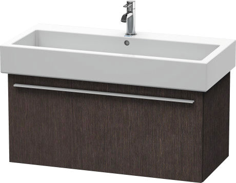 Duravit X-Large 30" x 18" x 17" Dark Brushed Oak Finish Wall-Mounted Vanity Unit (XL604507272)