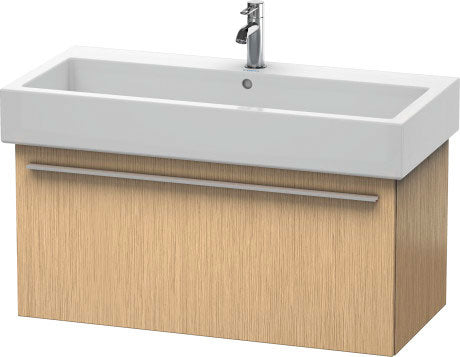 Duravit X-Large 37" x 18" x 17" Brushed Oak Finish Wall-Mounted Vanity Unit (XL604601212)