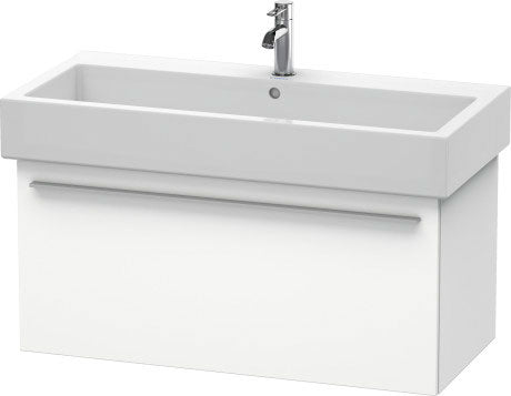 Duravit X-Large 37" x 18" x 17" White Finish Wall-Mounted Vanity Unit (XL604601818)