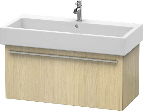 Duravit X-Large 37" x 18" x 17" Mediterranean Oak Finish Wall-Mounted Vanity Unit (XL604607171)