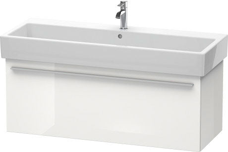 Duravit X-Large 45" x 18" x 17" White Finish Wall-Mounted Vanity Unit (XL604707575)
