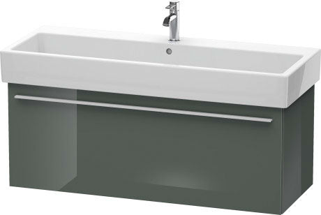 Duravit X-Large 45" x 18" x 17" Dolomite Gray Finish Wall-Mounted Vanity Unit (XL604703838)