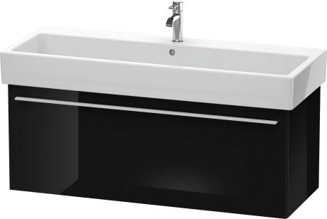 Duravit X-Large 45" x 18" x 17" Black Finish Wall-Mounted Vanity Unit (XL604704040)