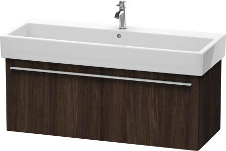 Duravit X-Large 45" x 18" x 17" Chestnut Dark Finish Wall-Mounted Vanity Unit (XL604705353)