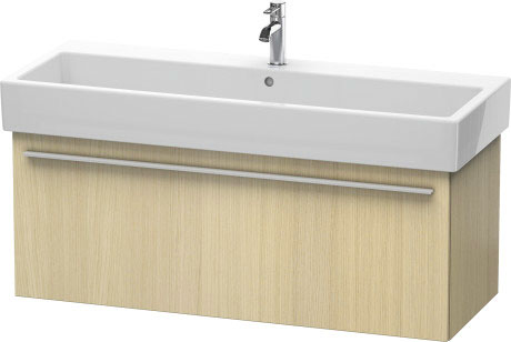 Duravit X-Large 45" x 18" x 17" Mediterranean Oak Finish Wall-Mounted Vanity Unit (XL604707171)