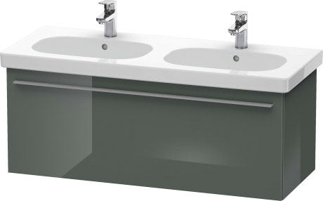 Duravit X-Large 45" x 18" x 18" Dolomite Gray Finish Wall-Mounted Vanity Unit (XL605003838)