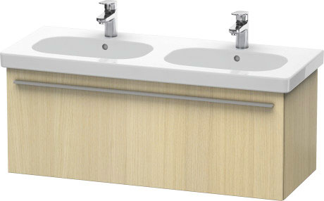 Duravit X-Large 45" x 18" x 18" Mediterranean Oak Finish Wall-Mounted Vanity Unit (XL605007171)