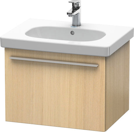 Duravit X-Large 24" x 18" x 18" Mediterranean Oak Finish Wall-Mounted Vanity Unit (XL605107171)