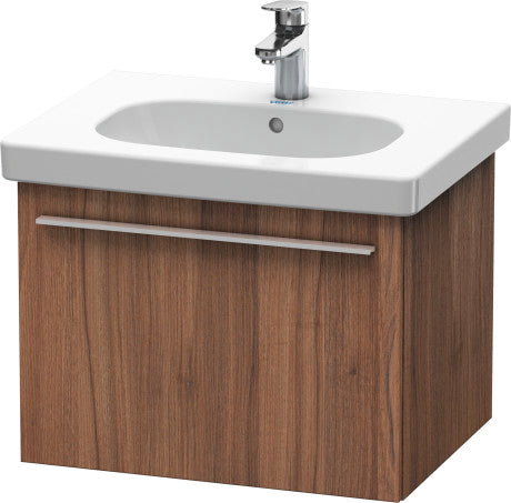 Duravit X-Large 24" x 18" x 18" Walnut Finish Wall-Mounted Vanity Unit (XL605107979)
