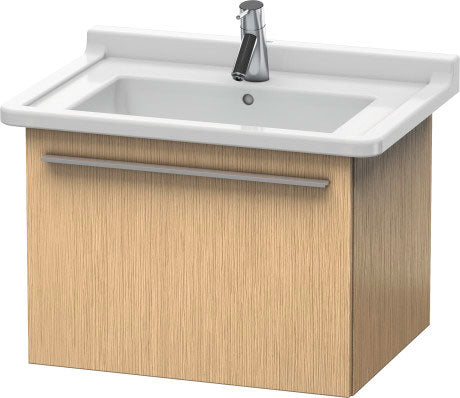 Duravit X-Large 24" x 18" x 18" Brushed Oak Finish Wall-Mounted Vanity Unit (XL605601212)