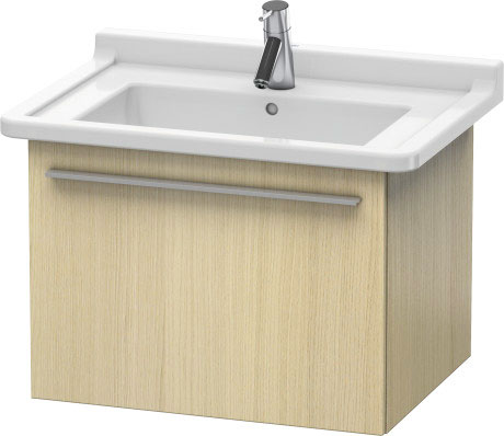 Duravit X-Large 24" x 18" x 18" Mediterranean Oak Finish Wall-Mounted Vanity Unit (XL605607171)