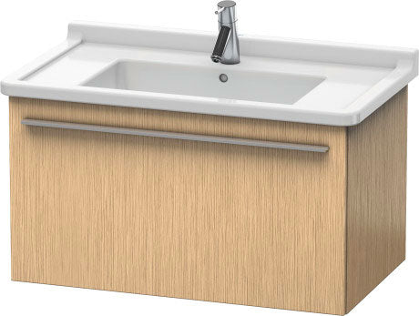 Duravit X-Large 31" x 18" x 18" Brushed Oak Finish Wall-Mounted Vanity Unit (XL605701212)