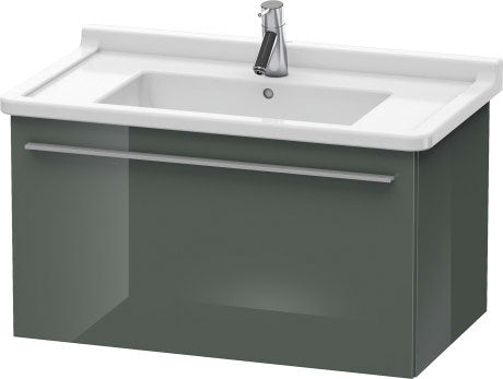 Duravit X-Large 31" x 18" x 18" Dolomite Gray Finish Wall-Mounted Vanity Unit (XL605703838)