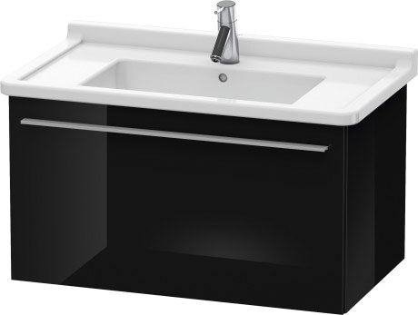 Duravit X-Large 31" x 18" x 18" Black Finish Wall-Mounted Vanity Unit (XL605704040)