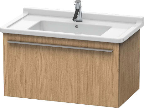 Duravit X-Large 31" x 18" x 18" European Oak Finish Wall-Mounted Vanity Unit (XL605705252)