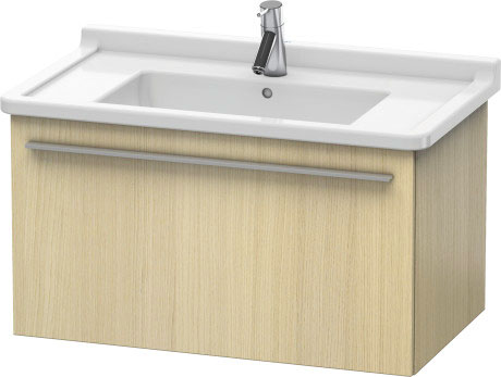 Duravit X-Large 31" x 18" x 18" Mediterranean Oak Finish Wall-Mounted Vanity Unit (XL605707171)