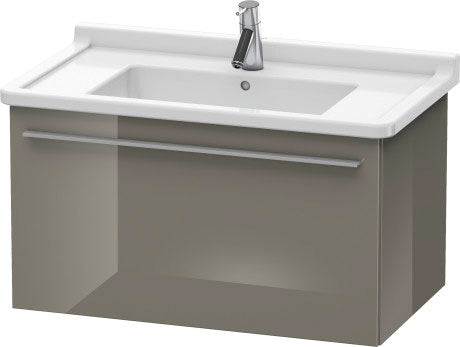 Duravit X-Large 31" x 18" x 18" Flannel Gray Finish Wall-Mounted Vanity Unit (XL605708989)