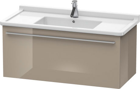 Duravit X-Large 39" x 18" x 18" Cappuccino Finish Wall-Mounted Vanity Unit (XL605808686)