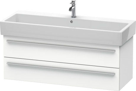 Duravit X-Large 45" x 18" x 17" White Finish Wall-Mounted Vanity Unit (XL634701818)